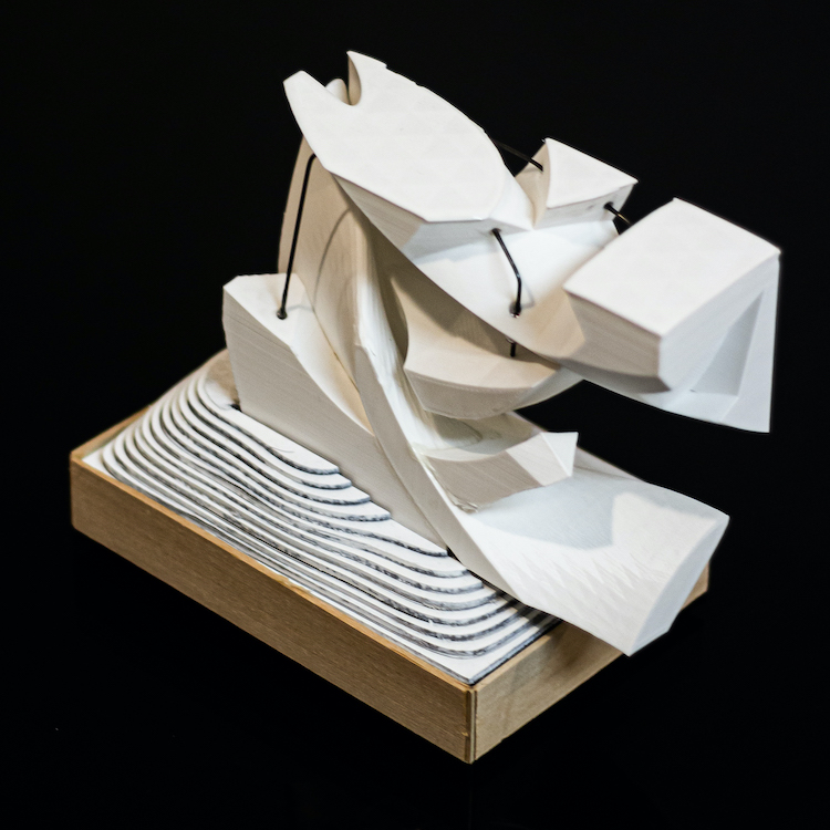 3d printed architectural scale model