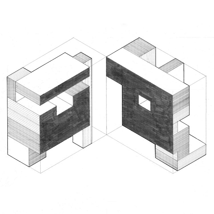 process isometric drawing