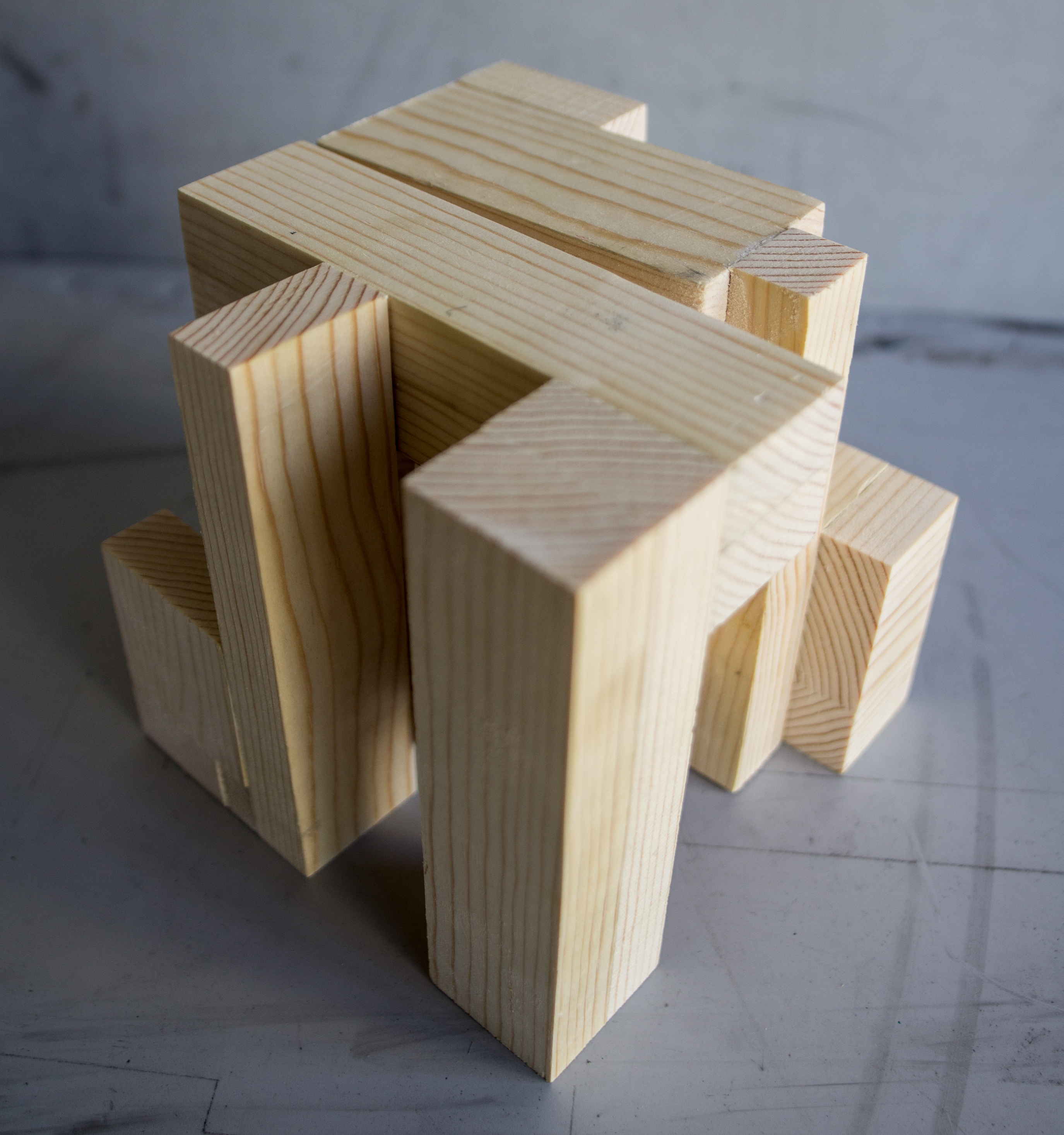 final wooden cube