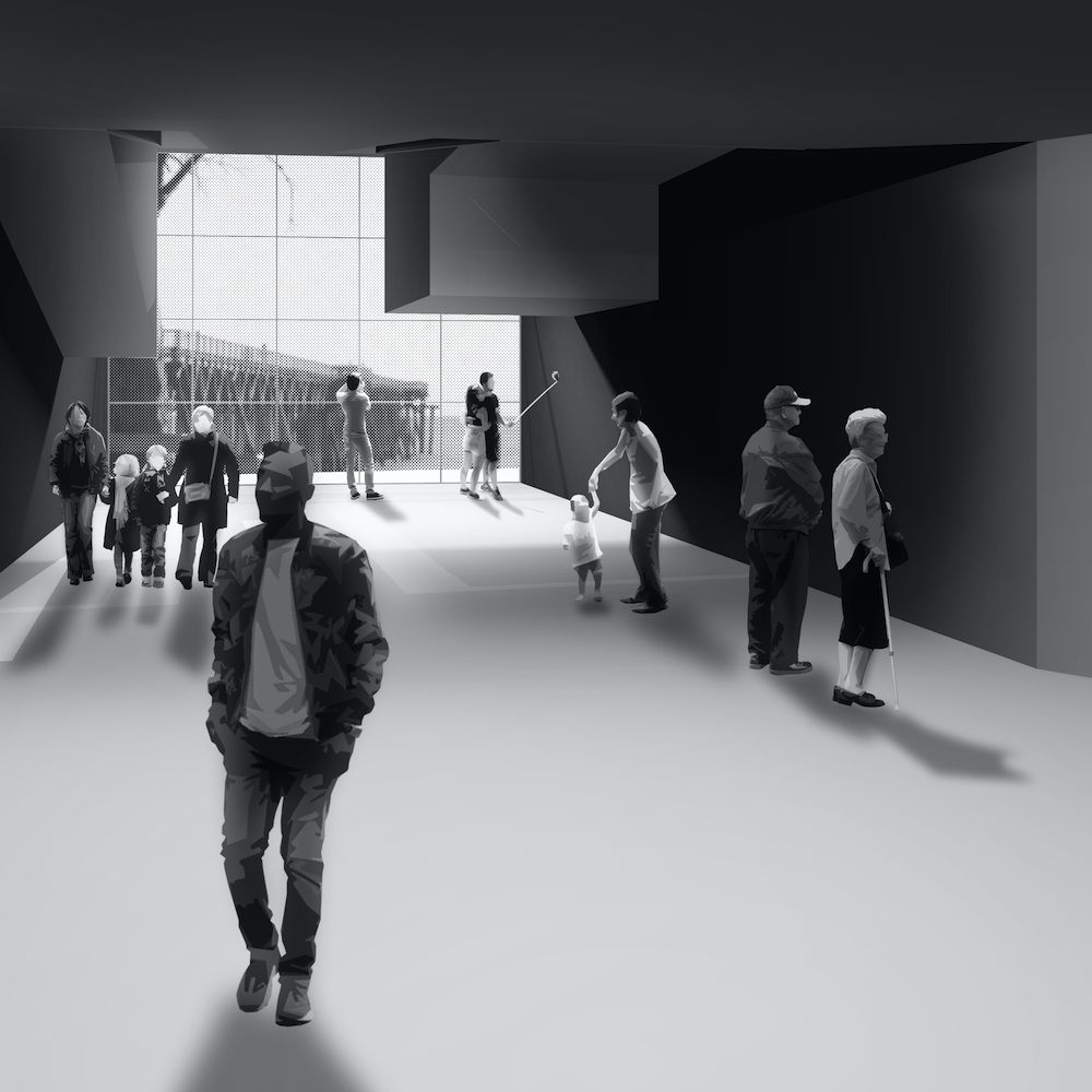 digital perspective drawing