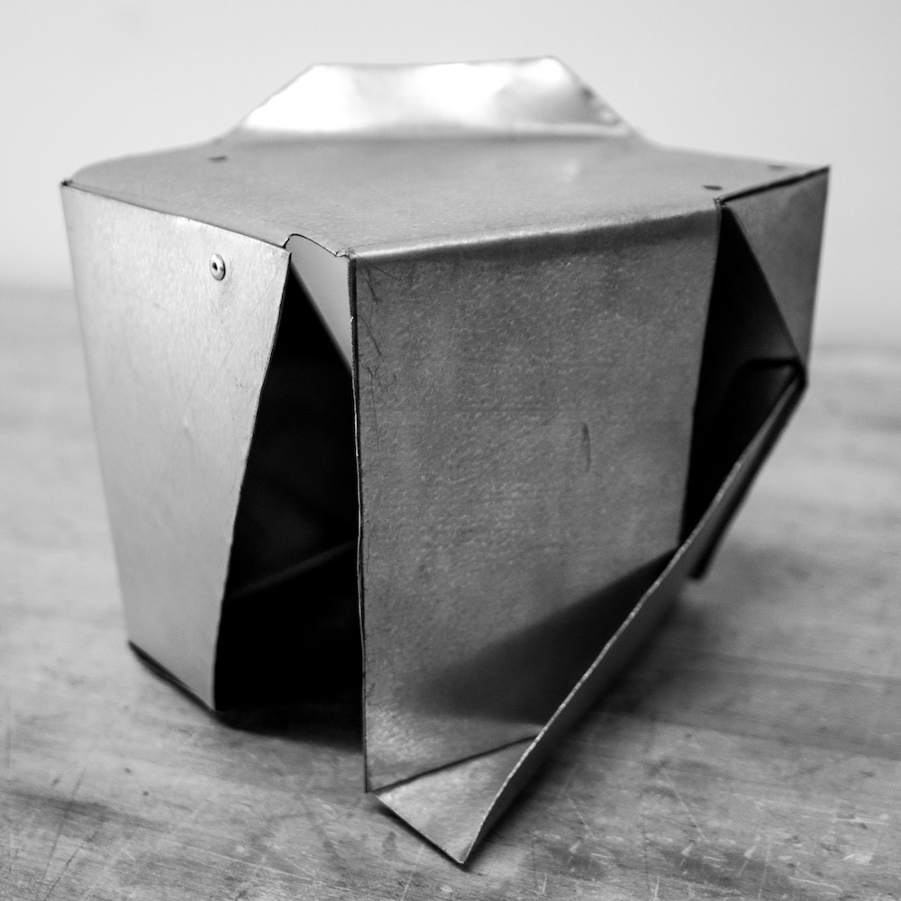 sheet metal cube