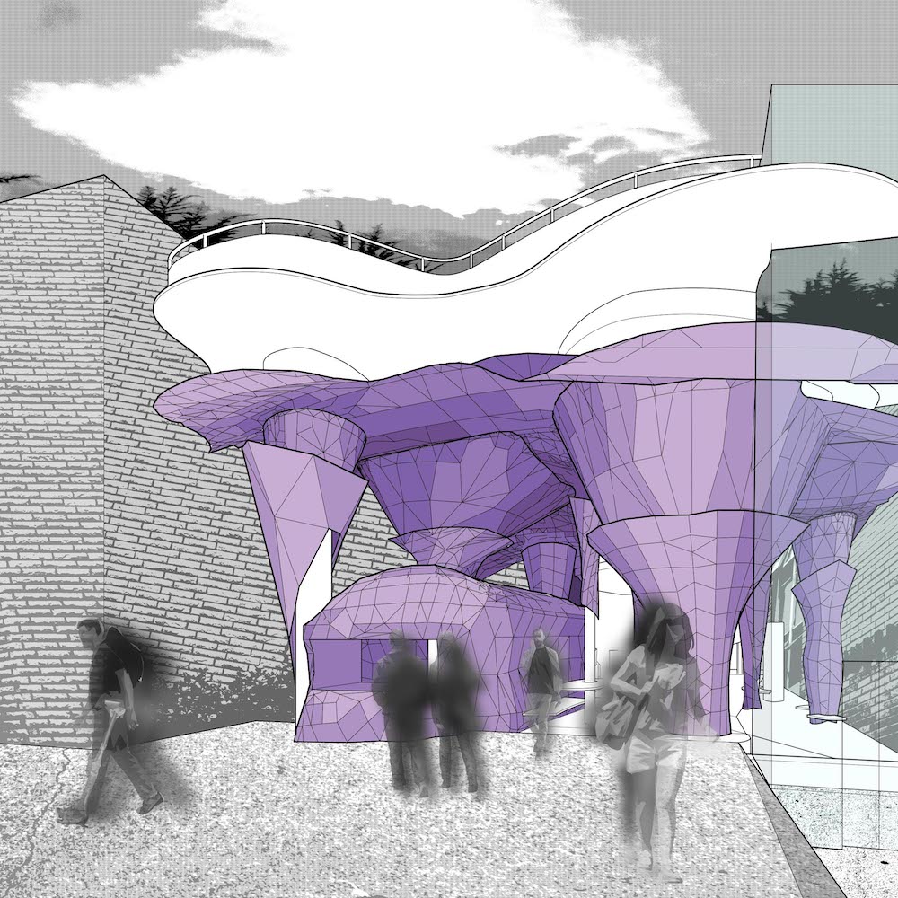 digital perspective drawing